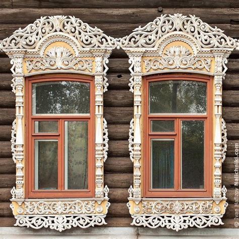 Наличники, русская изба | Пикабу