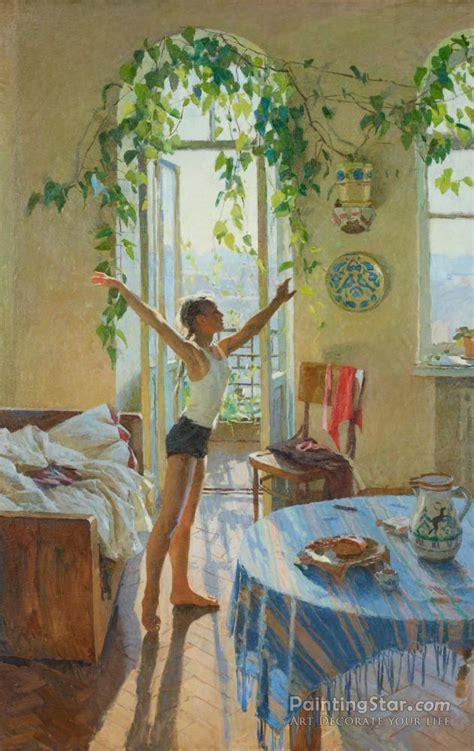 Morning Artwork By Tatiana Yablonskaya Oil Painting & Art Prints On ...