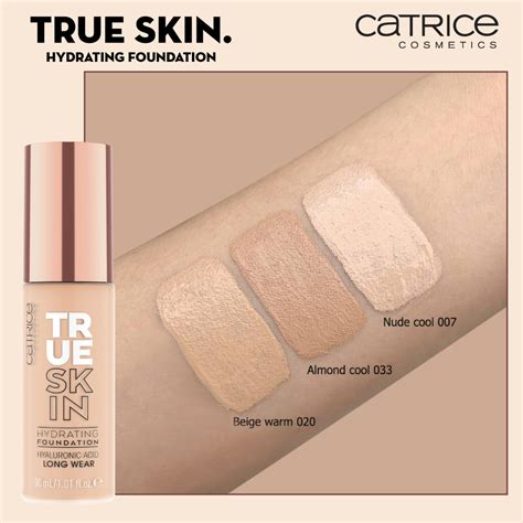 Catrice True Skin Hydrating Foundation 30ml. 007 Cool Cashmere ...