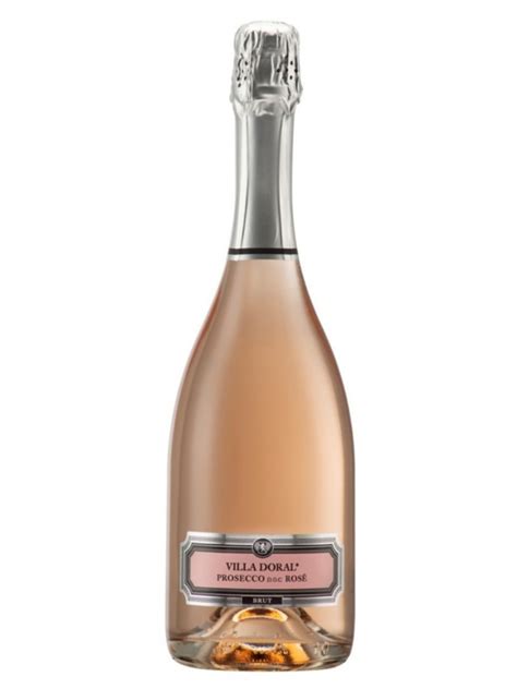Вино игристое Tonon Villa Doral Prosecco Rose DOC розовое брют, 0.75л ...