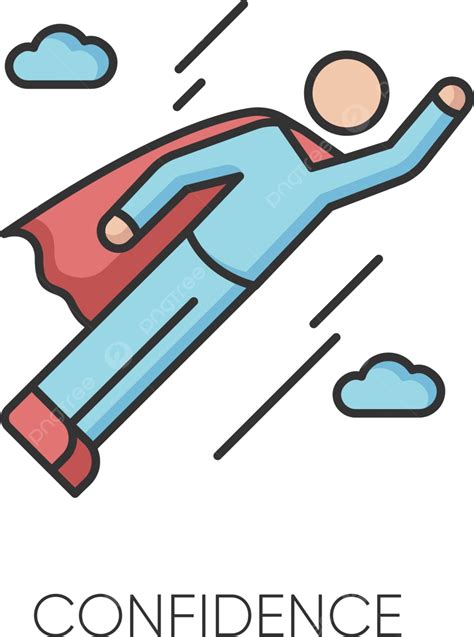 Confidence Rgb Color Icon Determination Icon Vector Vector ...