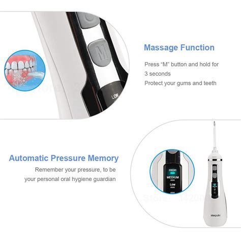 Waterpulse V500 Portable Oral Irrigator White