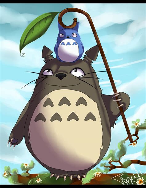 Tonari no Totoro by Dyaniart on DeviantArt