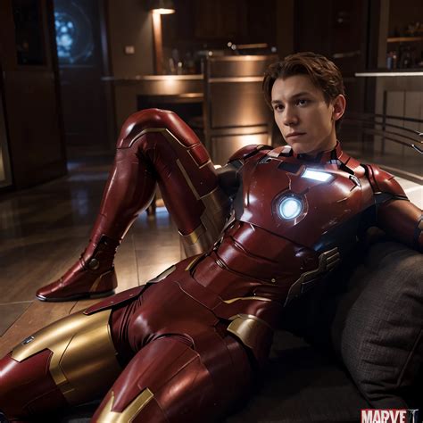 A close up of a person in a suit laying on a couch - SeaArt AI