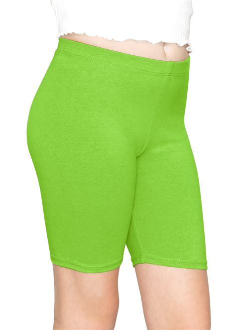 Stretch Is Comfort Girl's Cotton Biker Shorts | Child Size 2 -16