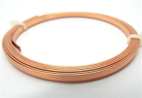 flat copper wire flat wire copper tape copper wire tape  etsy uk