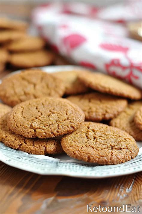 Keto Ginger Cookies | KetoAndEat