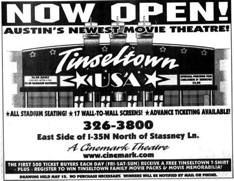 Cinemark Tinseltown 17 in Austin, TX - Cinema Treasures