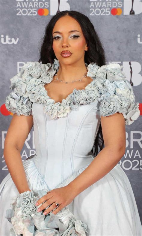 jade thirlwall attends  brit awards  london