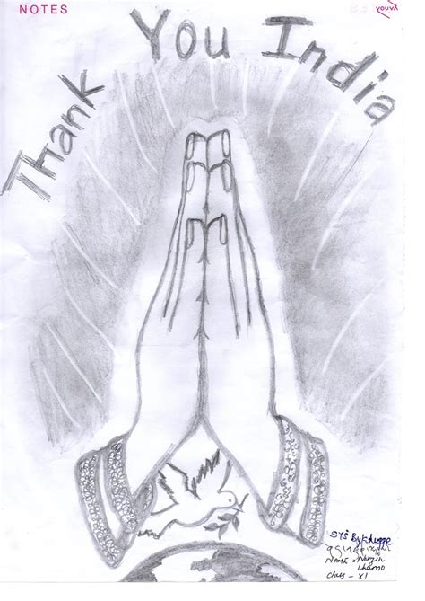 Gratitude Drawing at PaintingValley.com | Explore collection of ...
