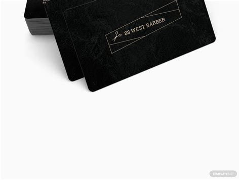 Barber Shop Business Card Template in PSD, Illustrator, Publisher, Word ...