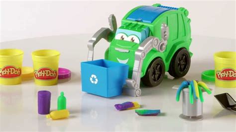 Плэй до Пластилин Play doh мусорная машина - YouTube