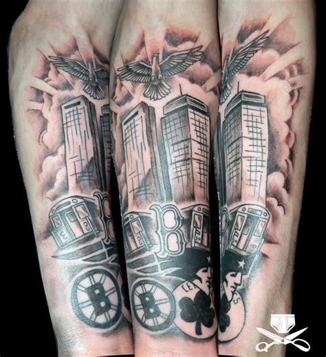 boston tattoo | hautedraws