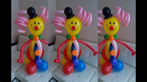 Клоун из воздушных шаров своими руками. Clown made of balloons with ...