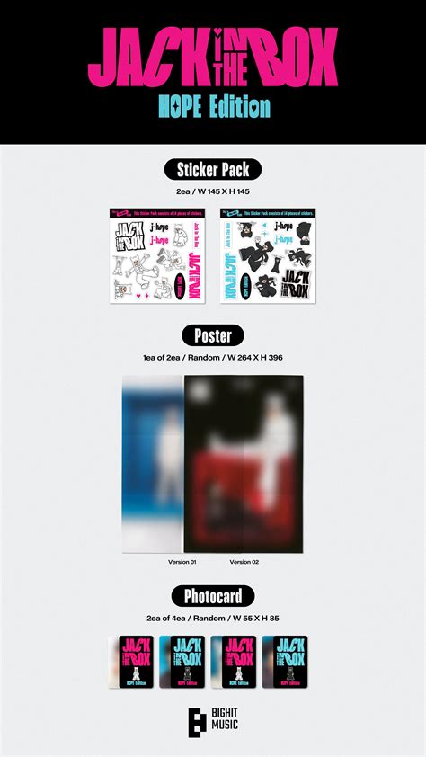 Jack In The Box (HOPE Edition) CD - Official BTS Music Store