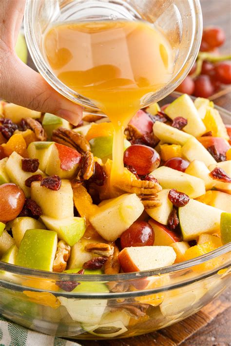 How To Make Fruit Salad Dressing - Family Dinners