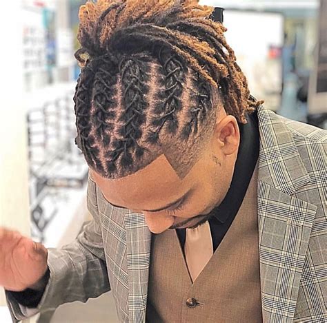 braided dreadlocks styles  men
