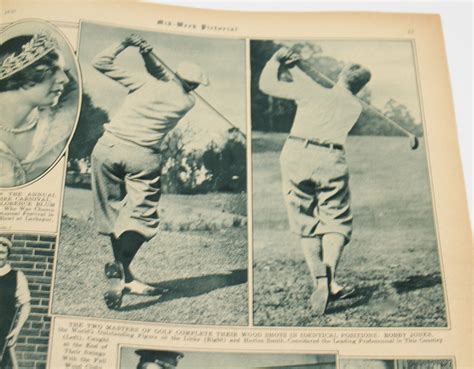 Lot Detail - Two 1930 Mid-Week Pictorials - Bobby Jones Coverage