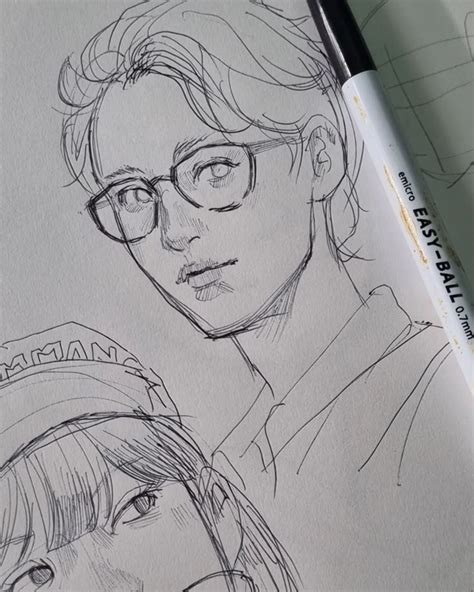 조맹 Chommang (조명은) on Instagram: "Drawing routine 098 ️ . . . #drawing # ...