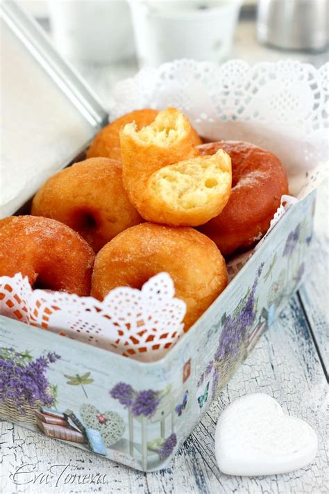 Ausgezogene * Sour cream German donuts | Sour cream, Donuts, Brunch