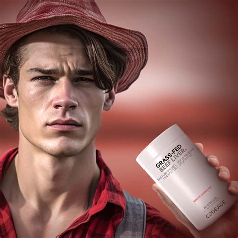 Grass-Fed Beef Liver Vitamins Supplement Bovine Capsule - Codeage