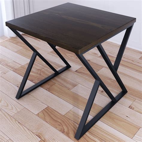 Стол обеденный InHome One Нераскладной кухонный Loft с квадратной ...