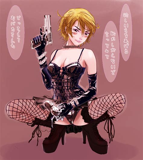 The Big ImageBoard (TBIB) - blush breasts cleavage collar corset dildo