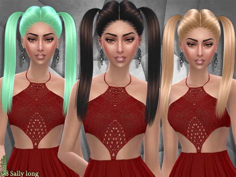 The Sims Resource - Sintiklia - Hair s38 Sally long