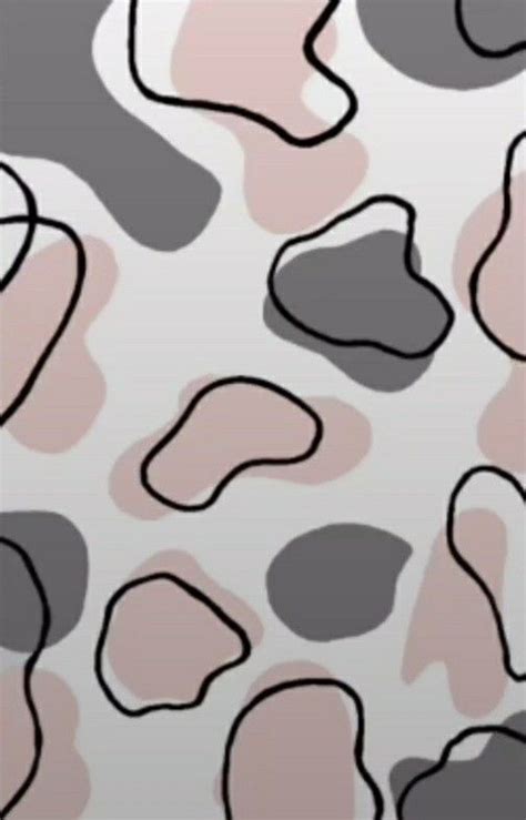 "The moo moo" pink and grey cow pattern credits: @procreate2.14 on tik ...