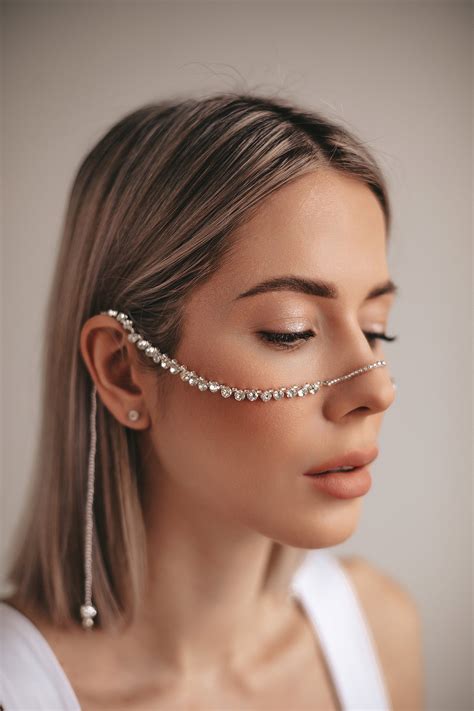 Face Chain Jewelry, Face Jewelry, Body Jewelry, Festival Jewelry, Body ...