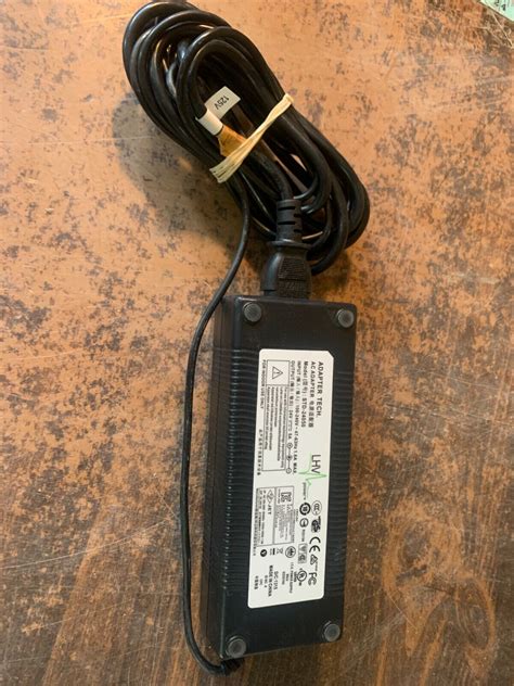 Genuine Adapter Tech STD-24050 3-Pins Power Supply Charger 24V 5A Input
