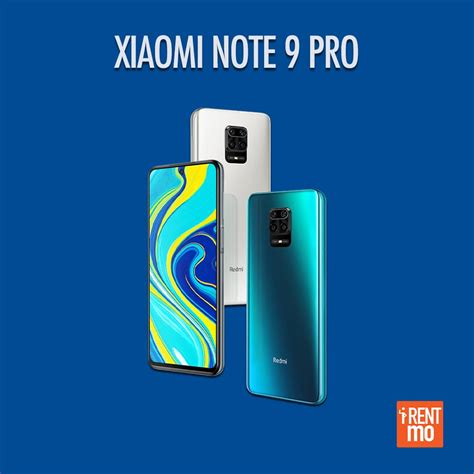 Xiaomi Note 9 Pro - Buy, Rent, Pay in Installments