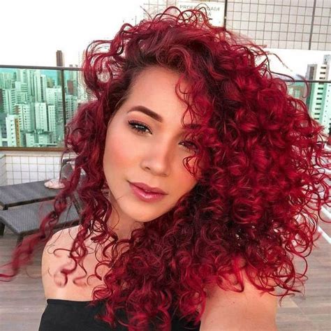 Mechas Vermelho Cereja - Cabelo Vermelho cereja: Para todos os tipos de Fios – Dicas de Cabelo