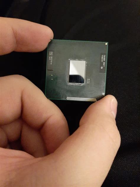 I just salvaged this Intel Pentium B950 from an old laptop last night ...
