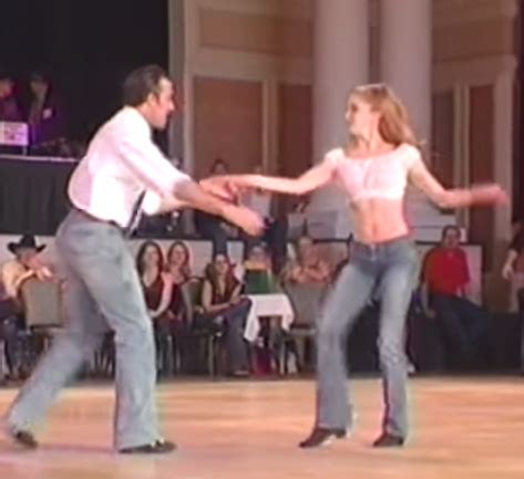 Couple Heat Up The Dance Floor With Fun “Honky Tonk” Dance