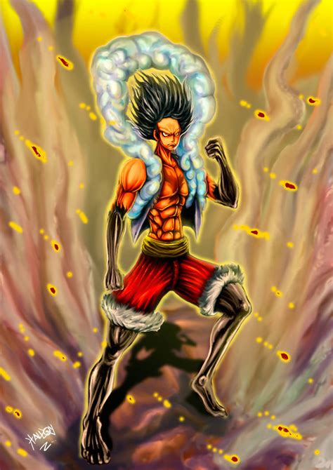 luffy snakeman by halleymurray on DeviantArt