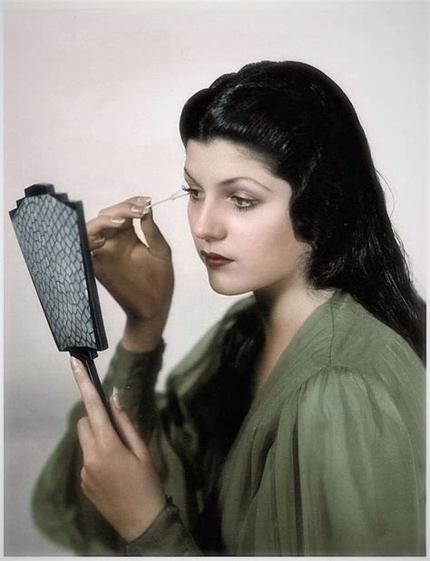 Rita Hayworth correctly colorized with her natural black hair ~ 1935 ...