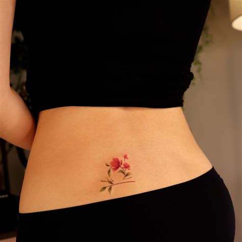 Flower Tattoos On Lower Back | Best Flower Site