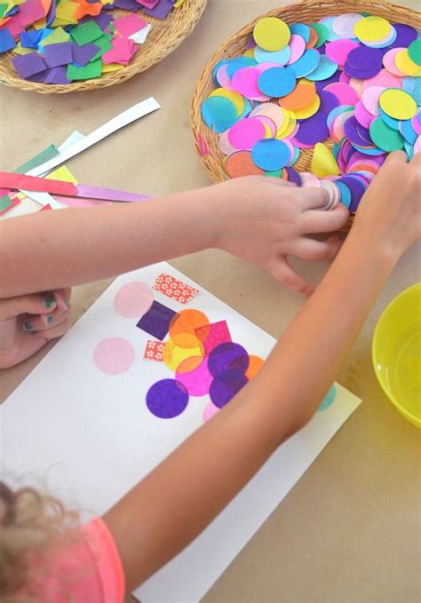 Shape Art Projects For Kindergarten