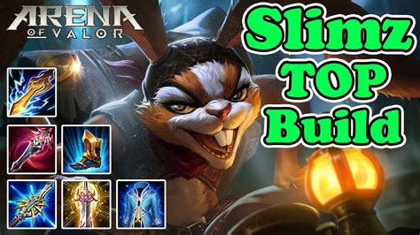 Slimz Top Build - Arena Of Valor (AOV) - YouTube