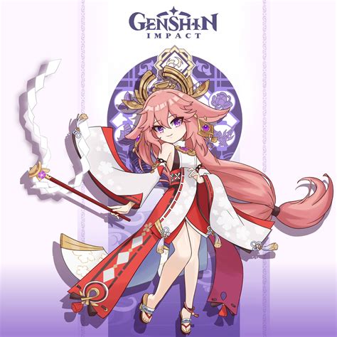 ArtStation - Smol Yae Miko