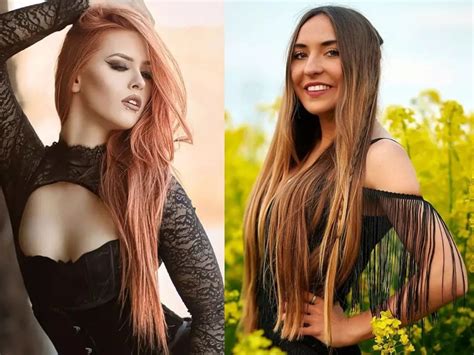 how to style long hair straight