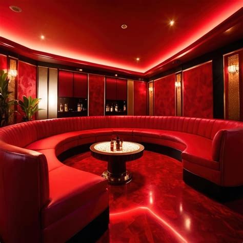 Premium Photo | VIP private exclusive room in a night club elite luxury