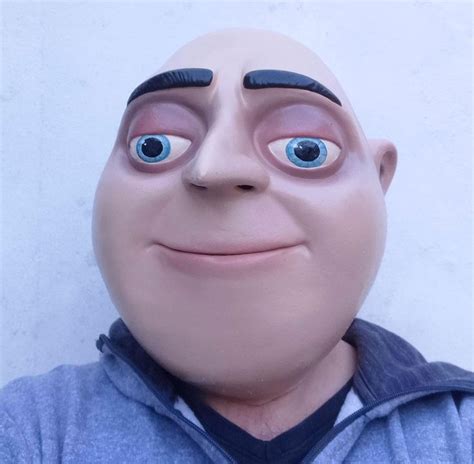 Despicable Me Latex Mask, Felonius Gru Mask, Villan Costume, Cosplay ...
