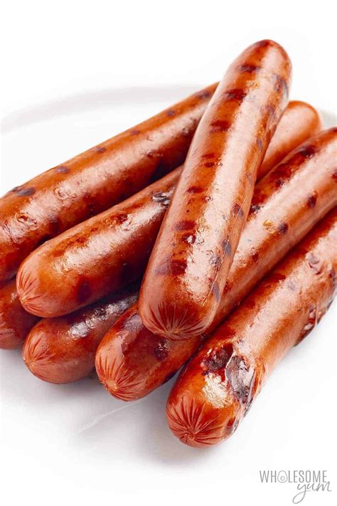 Mini Hot Dog No Bun
