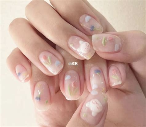 14 clear nail art designs that are anything but dull, including “little ...