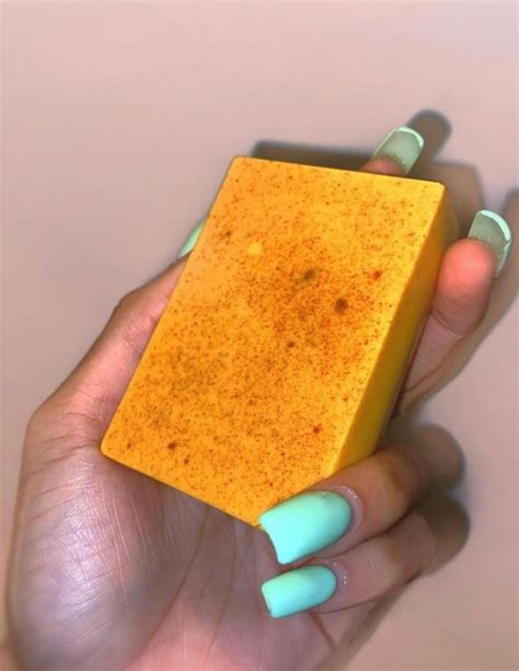 Turmeric Brightening Soap with Shea Butter & Lemon – Blackskin.com