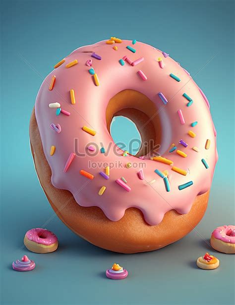 Delicious Donut With Sprinkles Picture And HD Photos | Free Download On ...