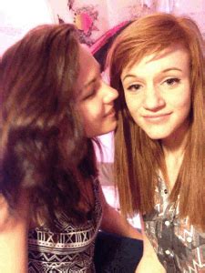 lesbian couple lesbian kiss gif | WiffleGif