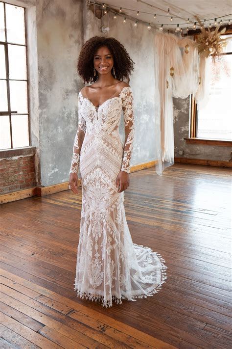 Boho wedding dress designers 60 photos - Vianawedding.com